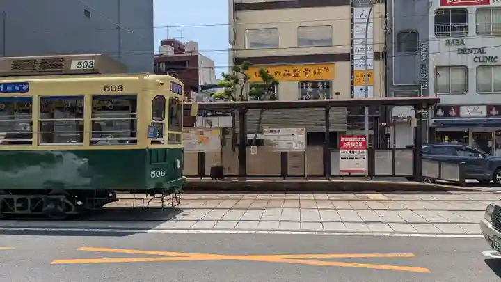 本古川町稲荷神社の周辺