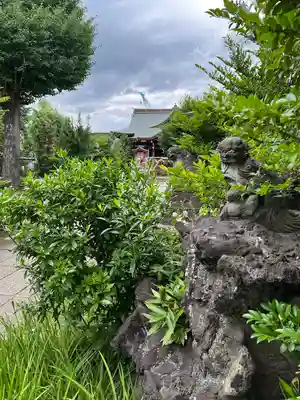 鷺宮八幡神社の狛犬