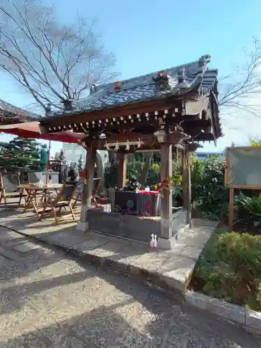 法輪寺の手水舎