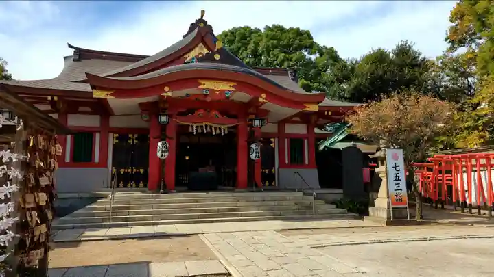 品川神社の本殿・本堂