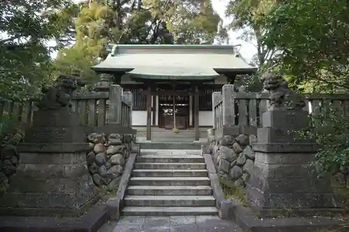 忍　諏訪神社・東照宮　の山門