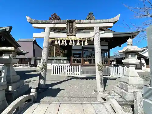 葛木神社の鳥居