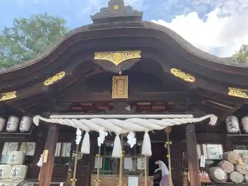 田村神社の本殿・本堂
