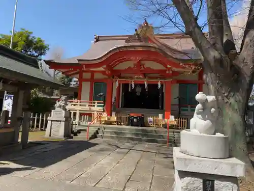 戸部杉山神社の本殿・本堂