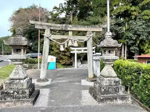 家城神社の鳥居