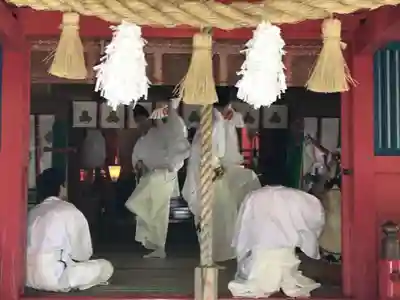 椎葉厳島神社のお祭り