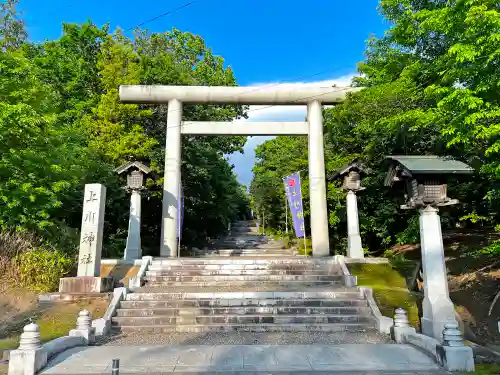 上川神社の鳥居