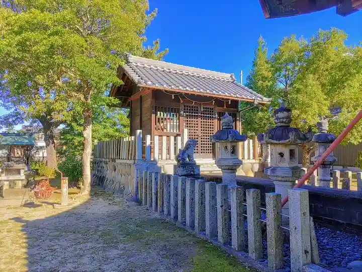 八幡社(木全)の本殿・本堂