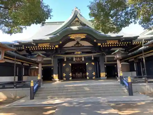穴八幡宮の本殿・本堂