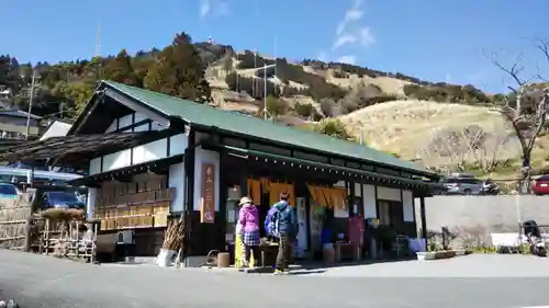 阿波々神社の食事