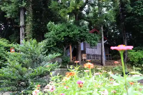 津嶋神社の庭園