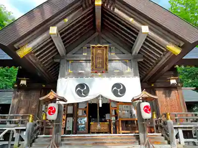 旭川神社の本殿・本堂