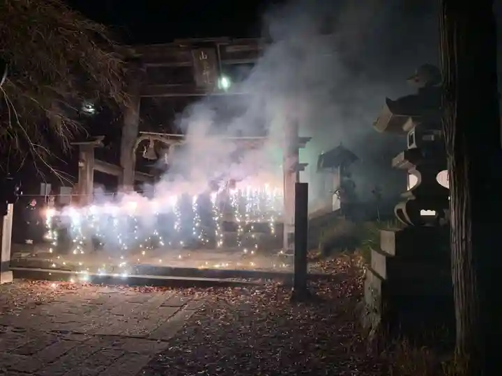 山家神社のお祭り