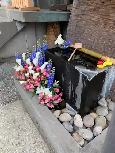 上尾御嶽神社の手水