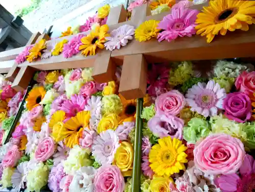 帯廣神社の手水舎