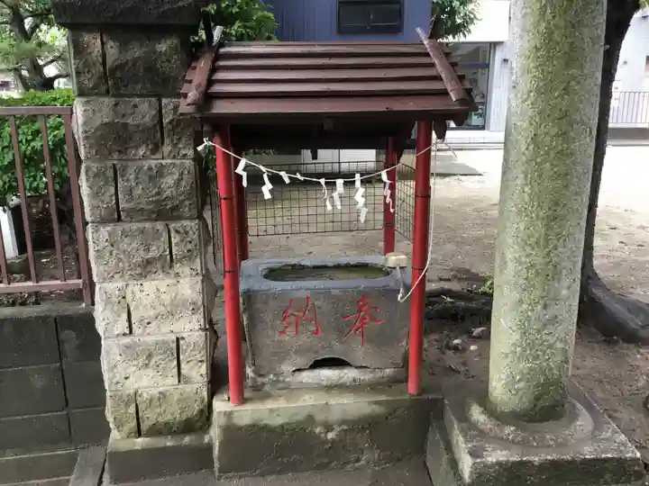 秋葉社の手水舎