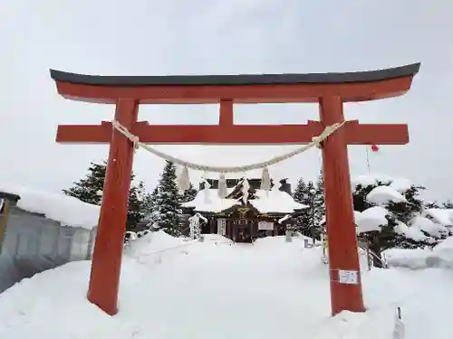 美瑛神社の鳥居