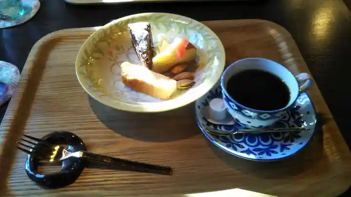 温泉神社の食事