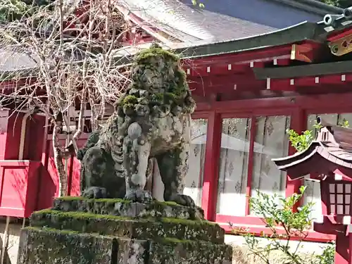 箱根神社の狛犬