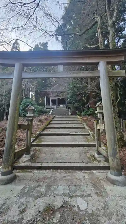 金峯神社(吉野町)の鳥居