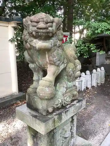 田縣神社の狛犬