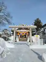 烈々布神社の鳥居