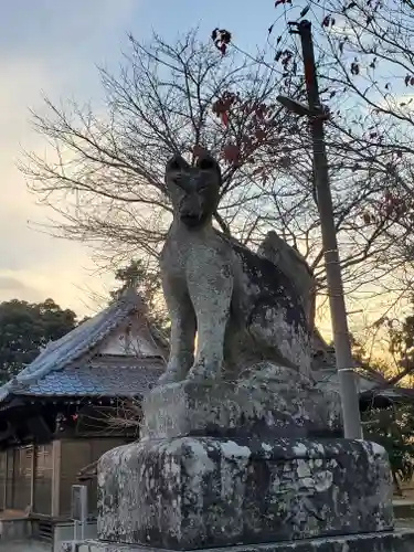 厄除姫稲荷神社の狛犬