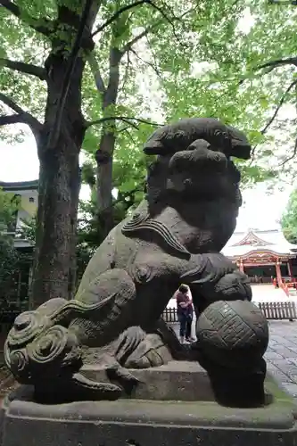 武蔵野八幡宮の狛犬