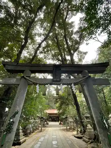 駒木諏訪神社の鳥居