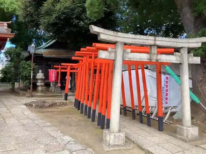 品川神社の鳥居