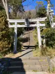 御嶽神社の鳥居