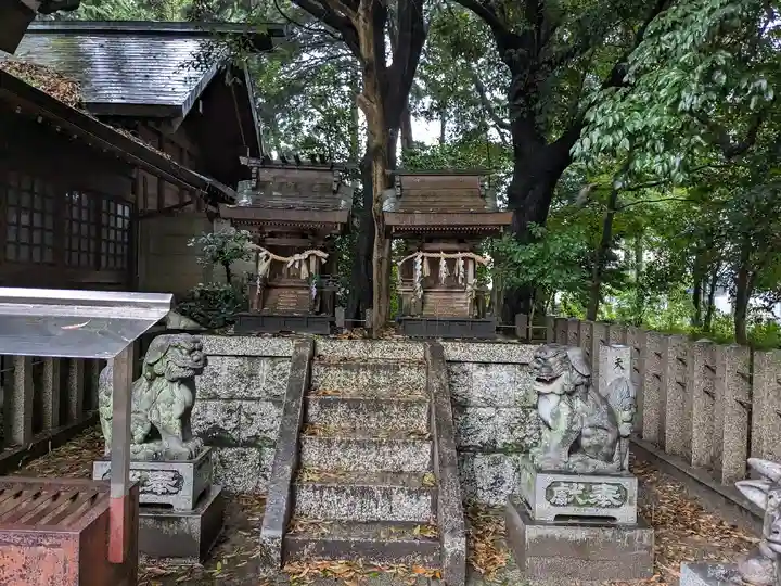 八幡社(柏井町)の末社・摂社