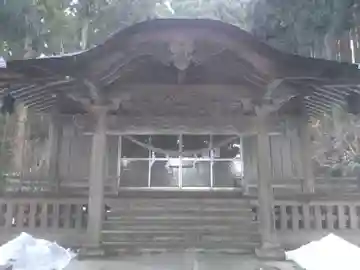 銀杏山神社の本殿・本堂