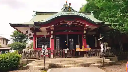 市谷亀岡八幡宮の本殿