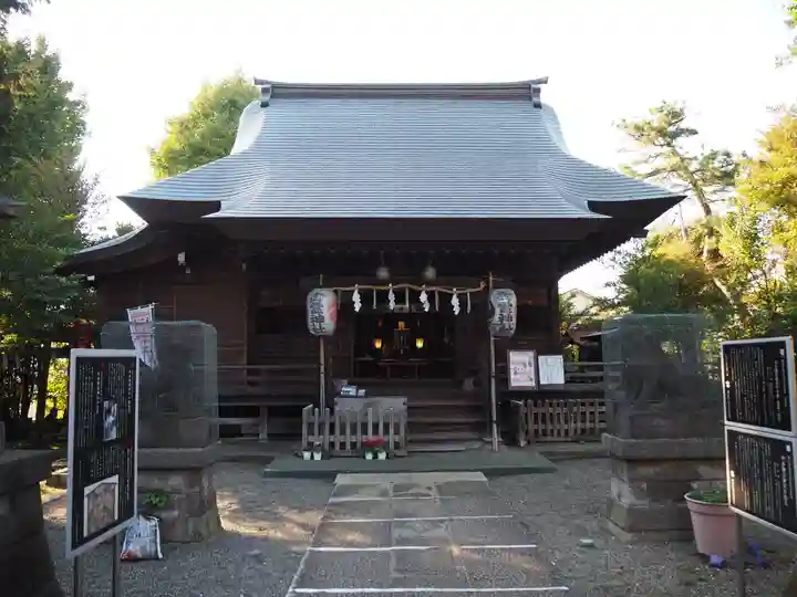 御霊神社の本殿・本堂