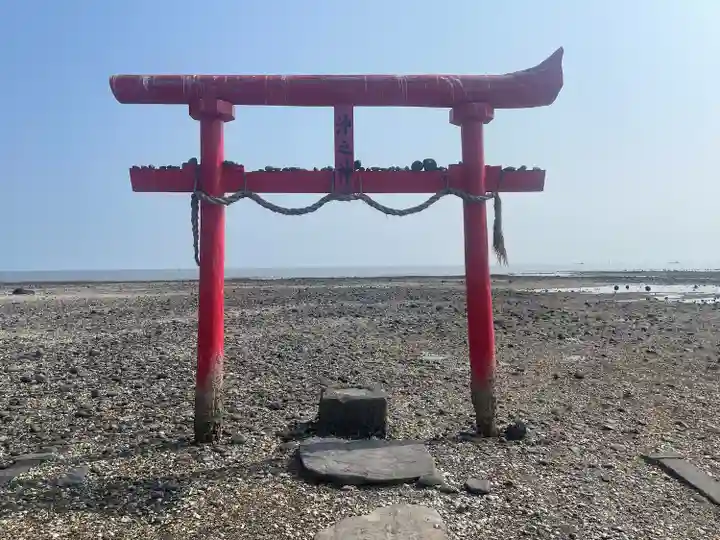 大魚神社の鳥居