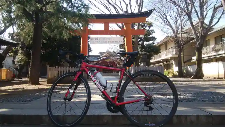 旗岡八幡神社の鳥居