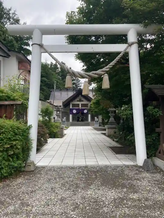 南豪神社の鳥居