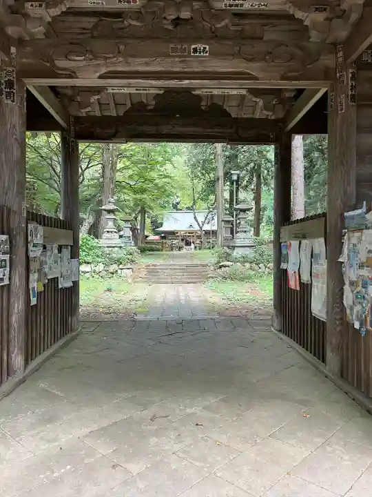 都々古別神社(馬場)(福島県)