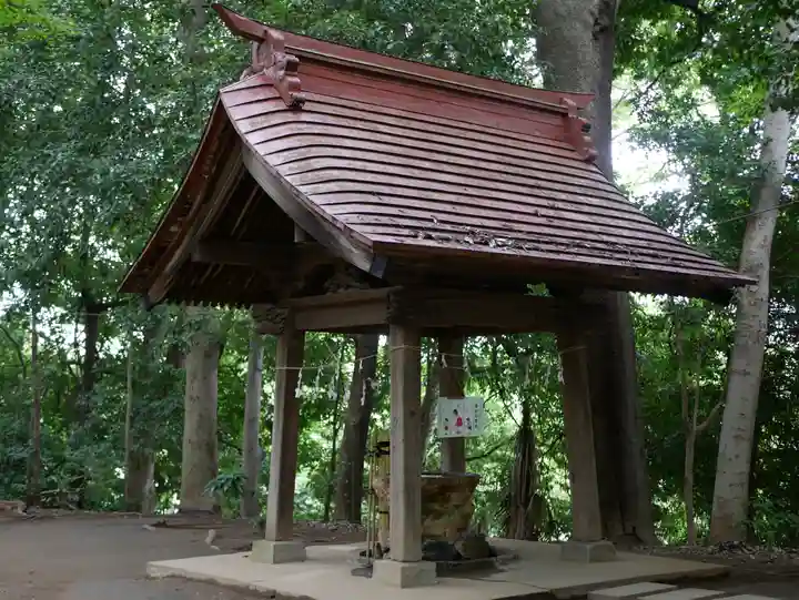 氷川女體神社の手水舎