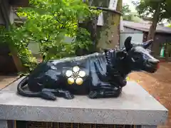 新井天神北野神社の狛犬