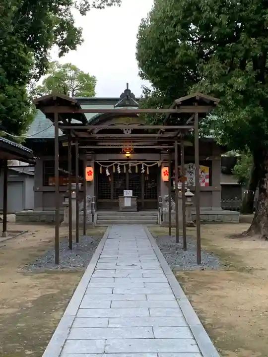 高柳神社の本殿・本堂