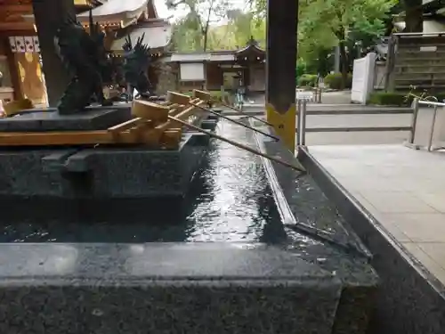 大國魂神社の手水舎