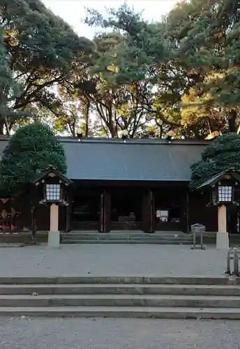 埼玉縣護國神社の本殿・本堂
