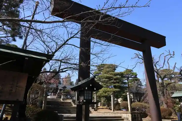 開成山大神宮の鳥居