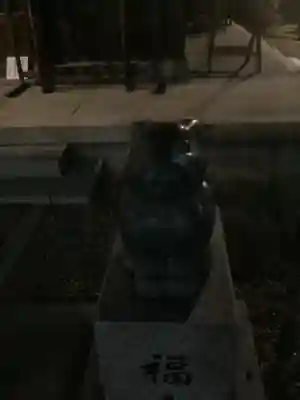 三輪神社の狛犬