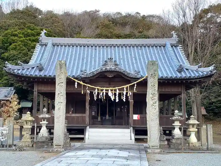 揖保石見神社の本殿・本堂