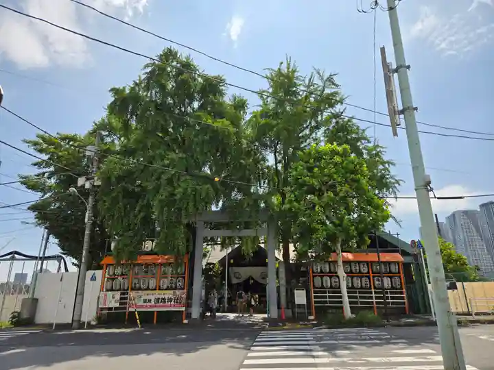 波除神社(波除稲荷神社)(東京都)
