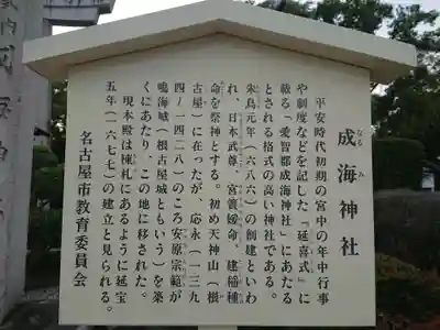 成海神社の歴史
