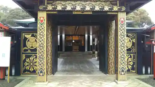 水戸東照宮の山門・神門